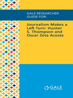 cover image of Gale Researcher Guide for: Journalism Makes a Left Turn